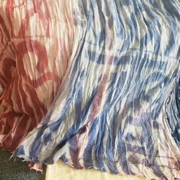 EUC Rare Authentic Limited Edition Louis Vuitton X RETNA Cashmere Silk Stole - Picture 8 of 10